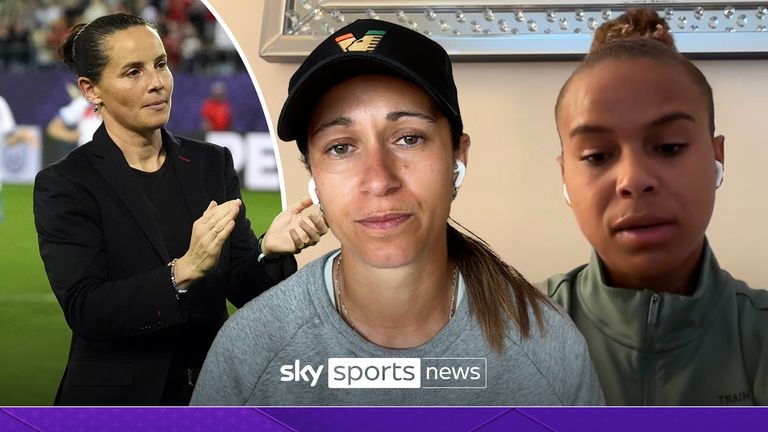 Nikita Parris and Courtney Sweetman-Kirk on Rhian Wilkinson and Wales