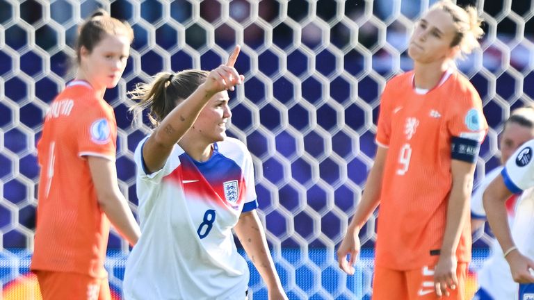 Georgia Stanway wins the award for 'most improved' from France defeat