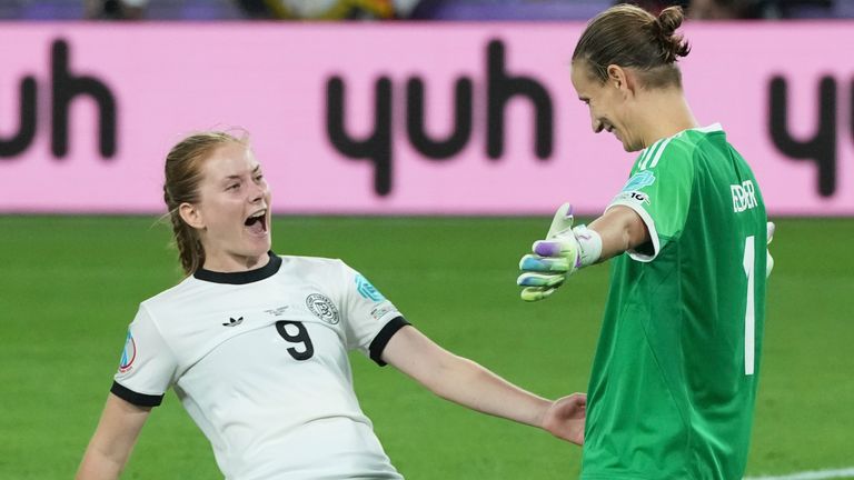 Germany beat France on penalties in their Euro 2025 quarter-final