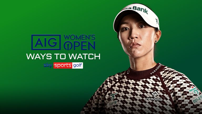 AIG Women's Open - ways to watch