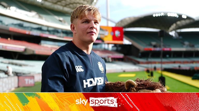Sky Sports sits down with the youngest Lion on tour, Henry Pollock, to chat debut, playing under Andy Farrell, and how he practices his iconic celebrations!