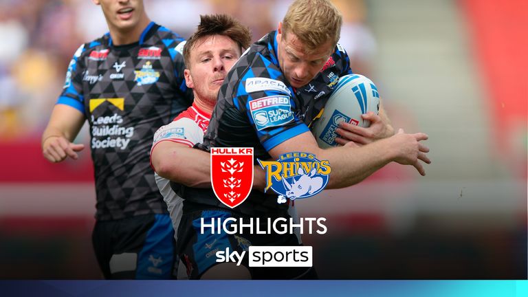Highlights of the Betfred Super League match between Hull KR and Leeds Rhinos