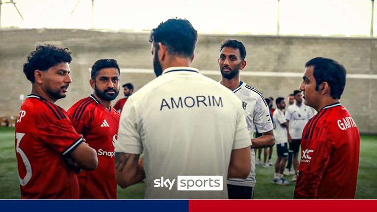 Hindistan Kriket Takımı Ziyaret Ödeyin Manchester United