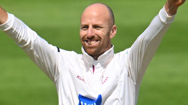 Jack Leach, Somerset, County Championship (Getty Images)