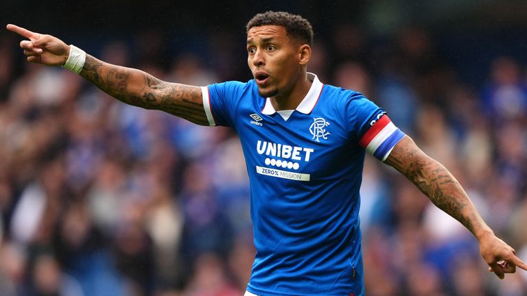 James Tavernier captains Rangers in a pre-season friendly