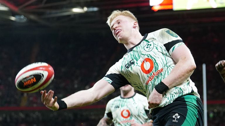 Ireland centreJamie Osborne to provide cover for Blair Kinghorn while the full-back returns from a knee injury was not as bad a first feared