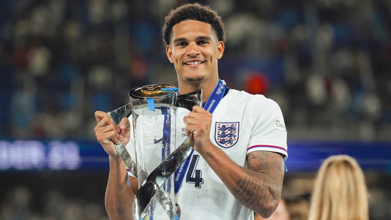 Jarell Quansah was part of England's European Championship-winning U21 squad