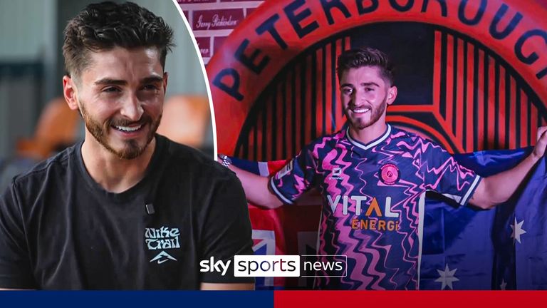 Josh Cavallo exclusive on joining Peterborough