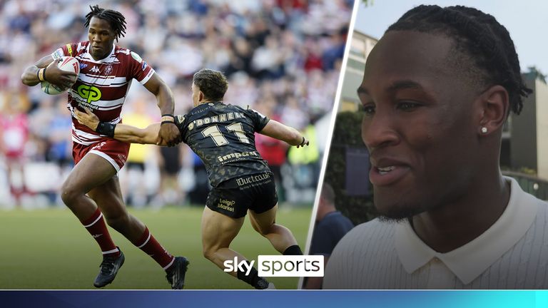 Junior Nsemba joins Sky Sports' Danyal Khan on day one of Wimbledon as he looked for to seeing some tennis action and looks ahead to playing against Leigh Leopards on Friday live on Sky Sports. 