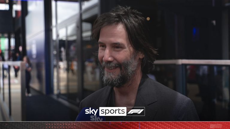 'It's fun to drive' | Keanu Reeves explains love for F1 and Racing cars