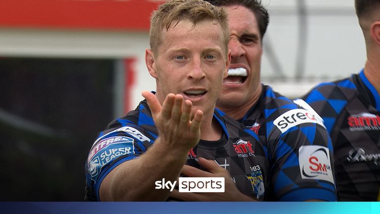 Lachie Miller scored a sensational try for Leeds Rhinos against Hull KR