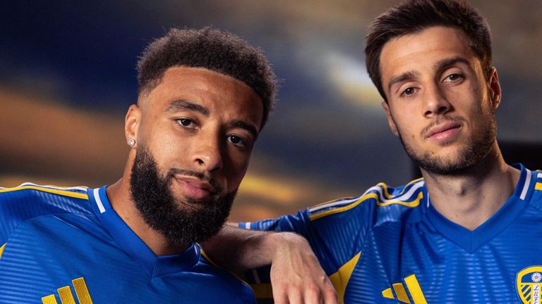 Leeds United have unveiled their new away kit for the 2025/26 season
