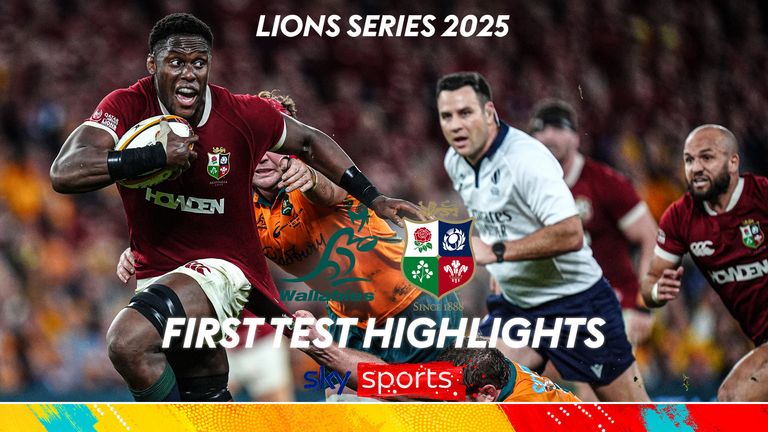 Australia Lions first test
