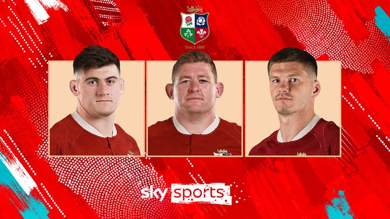 Dan Sheehan, Tadhg Furlong and Owen Farrell juices have told them to start in the first test against Australia