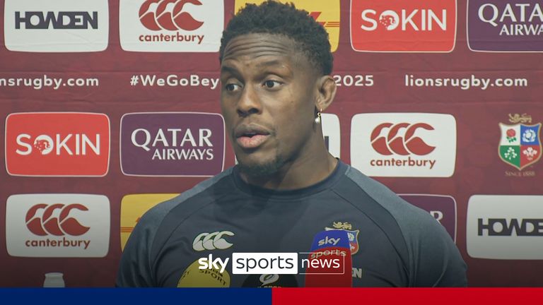 Maro Itoje on the scale of Lions Test