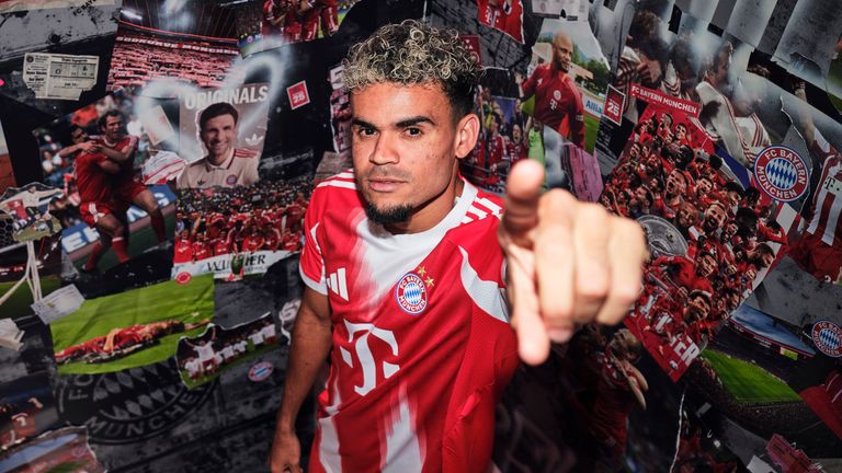 Il Bayern Monaco annuncia la firma di Luis Diaz