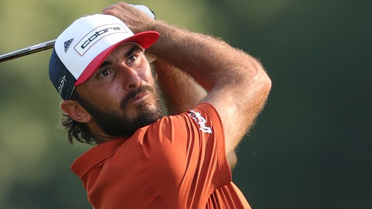 Max Homa is among five players one shot behind leader Doug Ghim going into the third round of the John Deere Classic