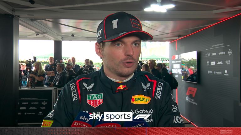 Max Verstappen says he expects an exciting race, having qualified on pole with 'helpful' changes to the car.