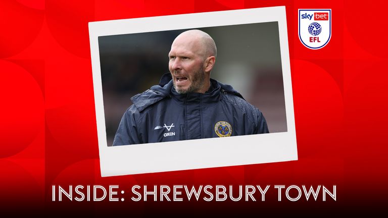 Michael Appleton is the man tasked with guiding Shrewsbury Town back to League One