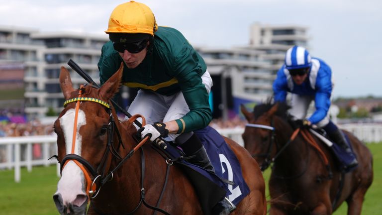 Jockey Luke Morris is a specialist around Wolverhampton