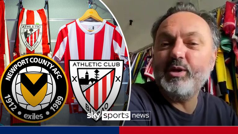 “I cried,” says Neal Heard, creative director at Newport County, when discussing the club’s new away shirt that pays homage to the Basque refugees who fled war in 1937 to relocate in Wales