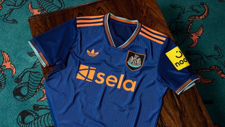 A general image of the the Newcastle third kit (credit adidas)