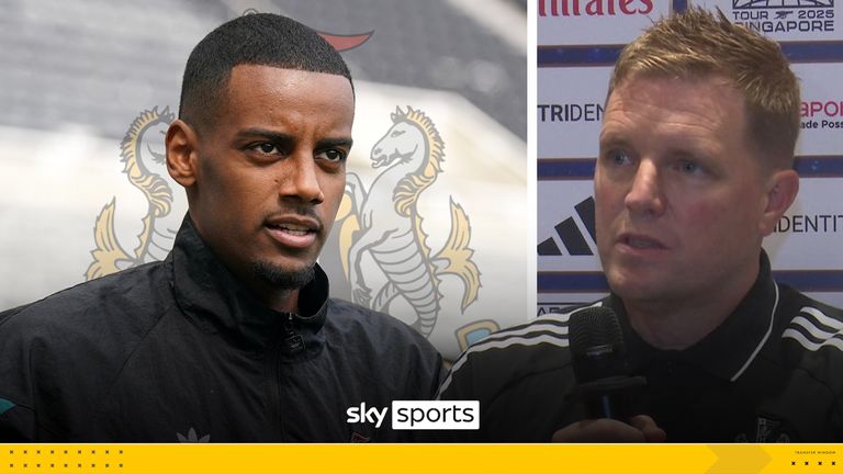 &#39;I certainly hope he stays&#39; | Howe keen to keep hold of Isak despite transfer speculation