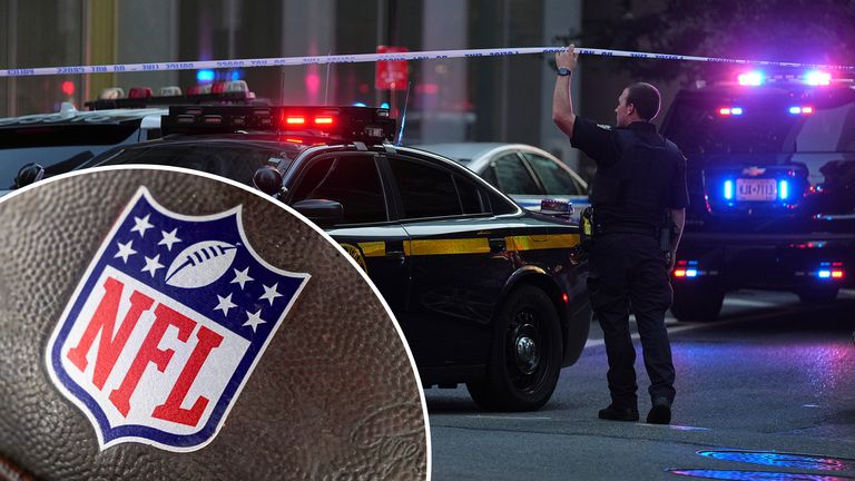 NFL Headquarters was the target of a gunman on Monday