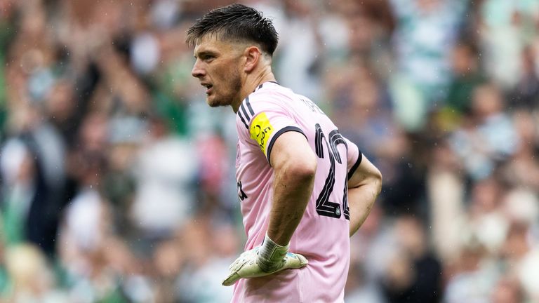 Nick Pope from Newcastle was to blame for Celtic's second goal