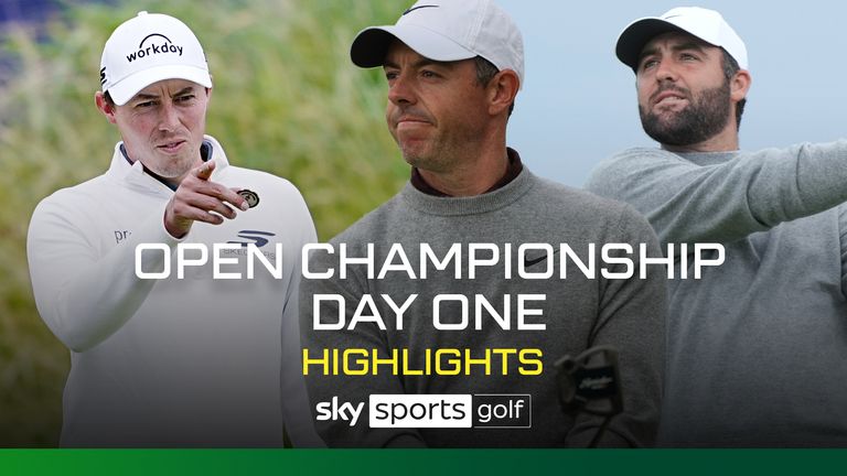 OPEN CHAMPIONSHIP DAY ONE HIGHLIGHTS