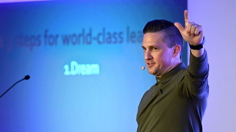 Paul McVeigh speaks during the Wimena – Women in Sport Conference London 2025 at Chelsea Football Club on May 29, 2025 in London, England