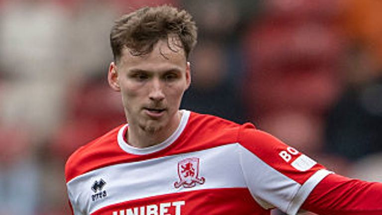 Middlesbrough defender Rav Van den Berg