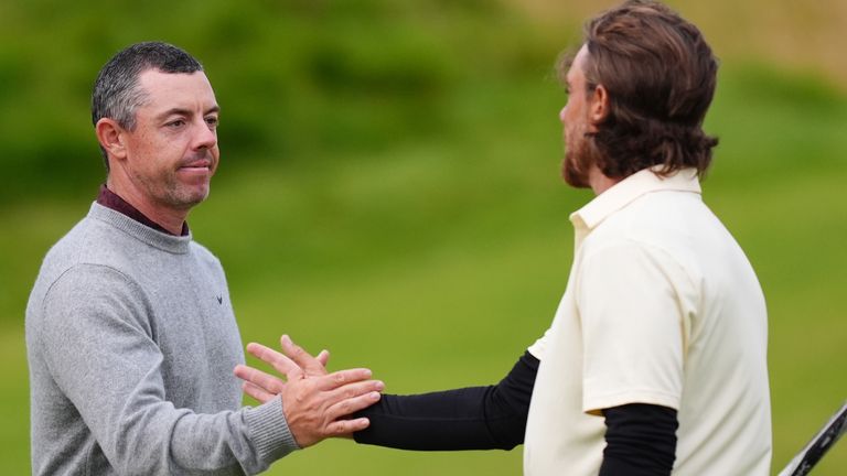 Rory McIlroy, Tommy Fleetwood 