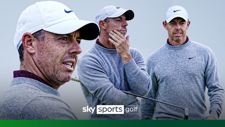 Rory McIlroy Open Championship Thursday 2025