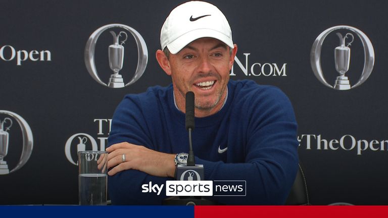 Rory McIlroy is happy to be back in Portrush ahead of The Open