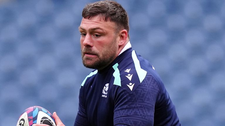 Rory Sutherland is among the Scotland trio who have been called up to the British and Irish Lions squad