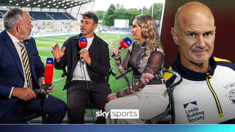 Zona Wilkin y Jena Brooks Quiz Leeds Rhinos Sd Ian Bliz en el futuro de Brad Artur