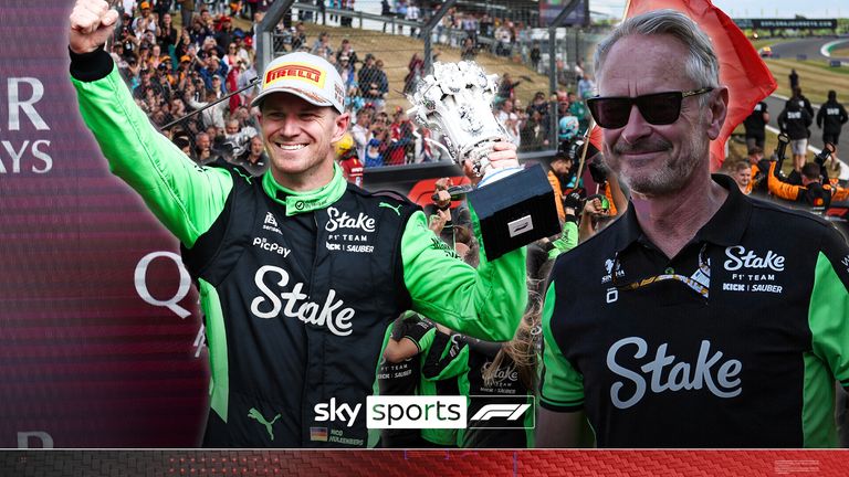 Nico Hulkenberg and Jonathan Wheatley