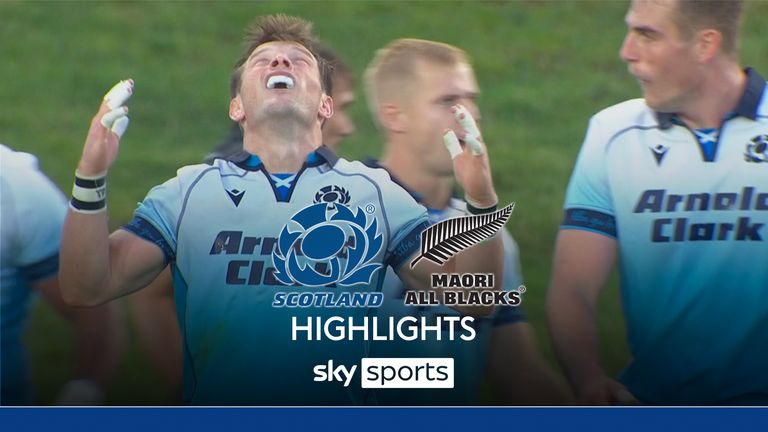 Highlights from Scotland's tour opener against the Maori All Blacks