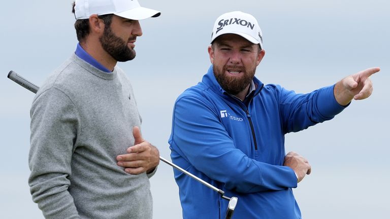 Scottie Scheffler and Shane Lowry