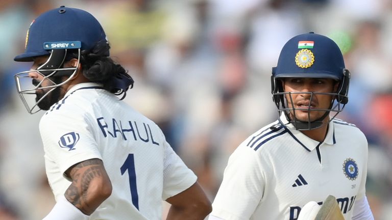 KL Rahul and Shubman Gill shared in an unbroken 174-run partnership through to stumps on day four of the fourth Test at Old Trafford