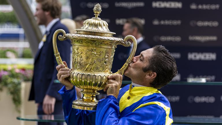 Goliath won last year's King George VI and Queen Elizabeth Stakes under Christophe Soumillon