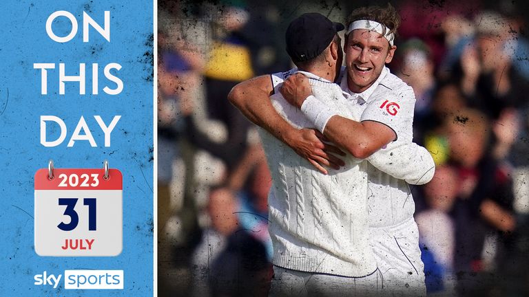  Fairytale ending as Stuart Broad wins Ashes Test for England!