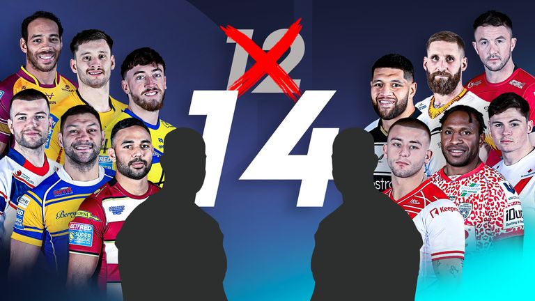 Super League have increased from 12 to 14 from the 2026 season