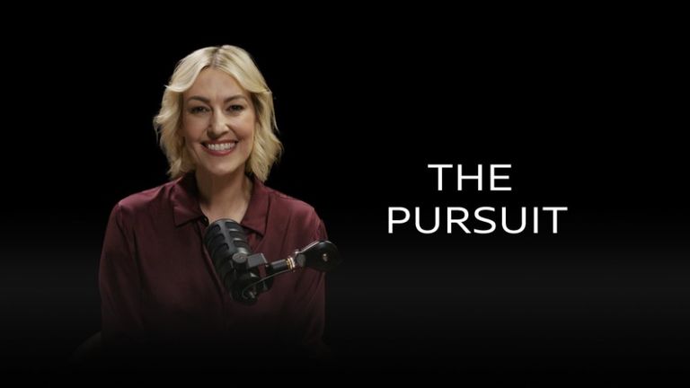 Kelly Cates, presenter of the Sky Sports podcast, The Pursuit.