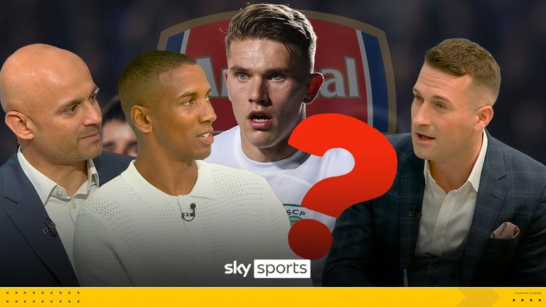 Sky Sports' Dharmesh Sheth and Mark McAdam are joined by Ashley Young as they discuss what is potentially holding up the transfer negotiations between Sporting Lisbon and Arsenal for star striker Viktor Gyokeres.