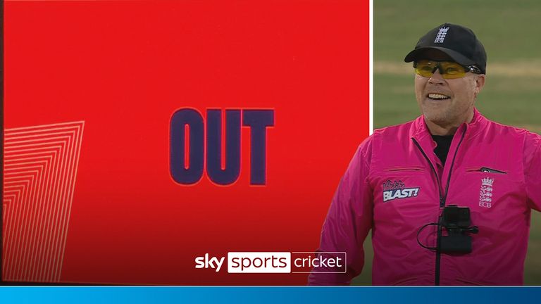 Vitality Blast: Major umpire controversy between Surrey and Middlesex