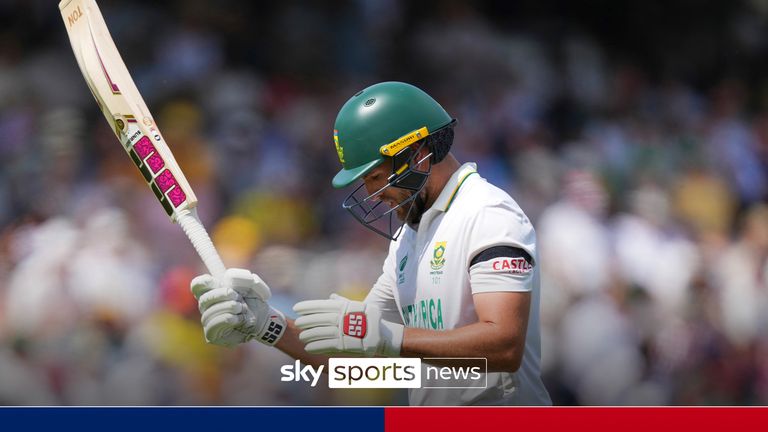 South Africa's Wiaan Mulder declares HIMSELF 33 runs short of batting record!