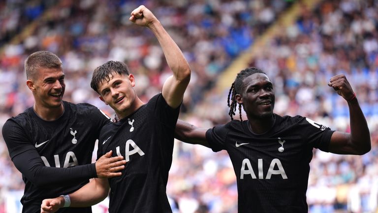 Will Lankshear scored the first goal of the Thomas Frank era at Tottenham