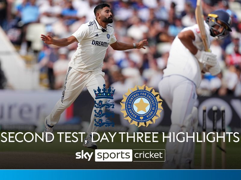 England vs India: Second Test, Day three highlights